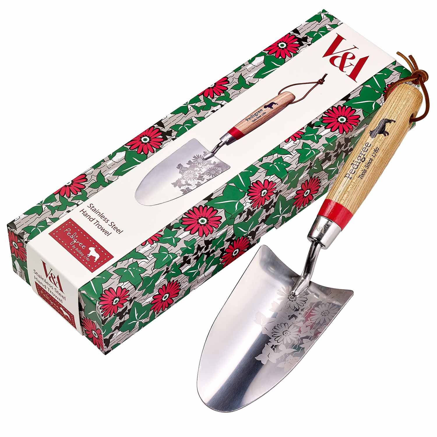 Bulldog Pedigree V&A Stainless Steel Fork & Trowel - Image 4