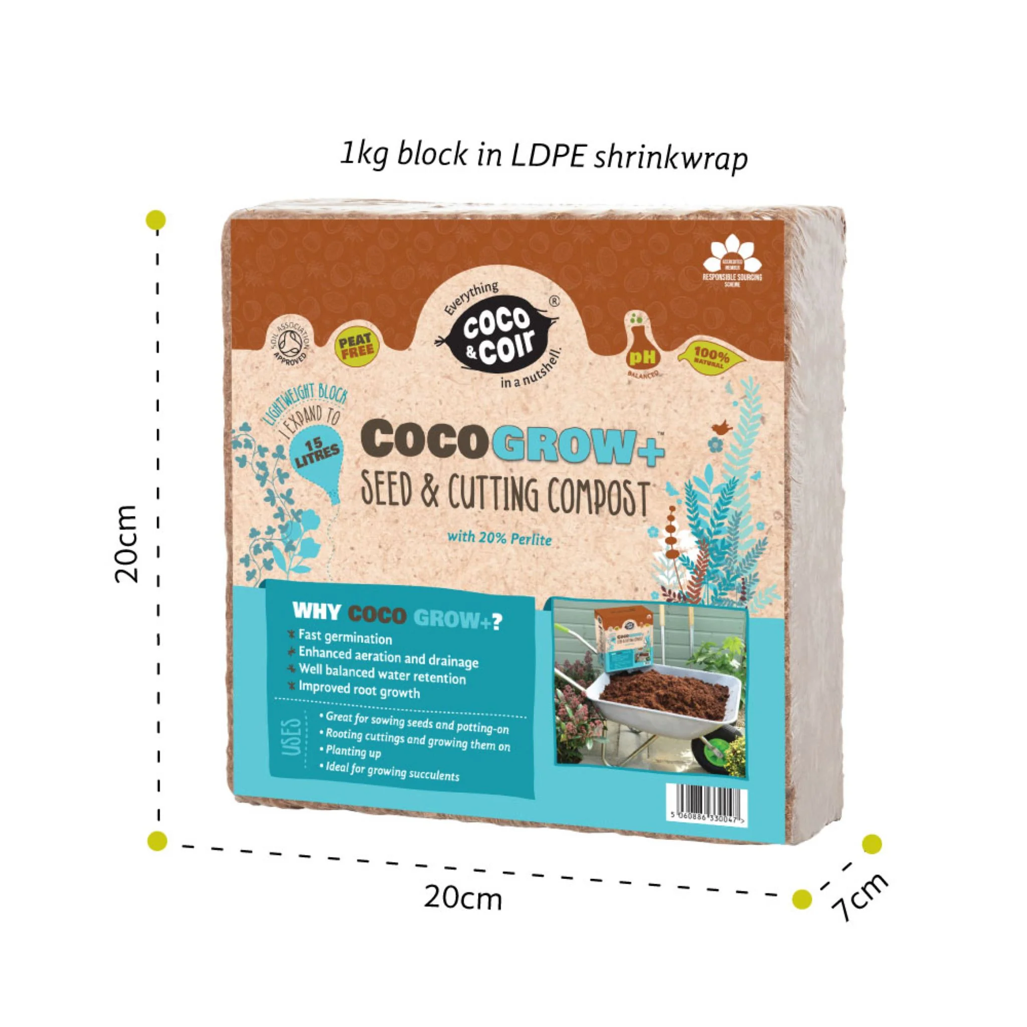Coco & Coir Seed & Cutting Potting Mix - Image 9