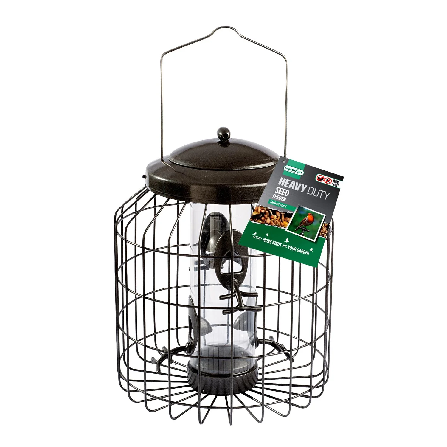 Gardman Heavy Duty Squirrel Proof Seed Feeder - Image 2
