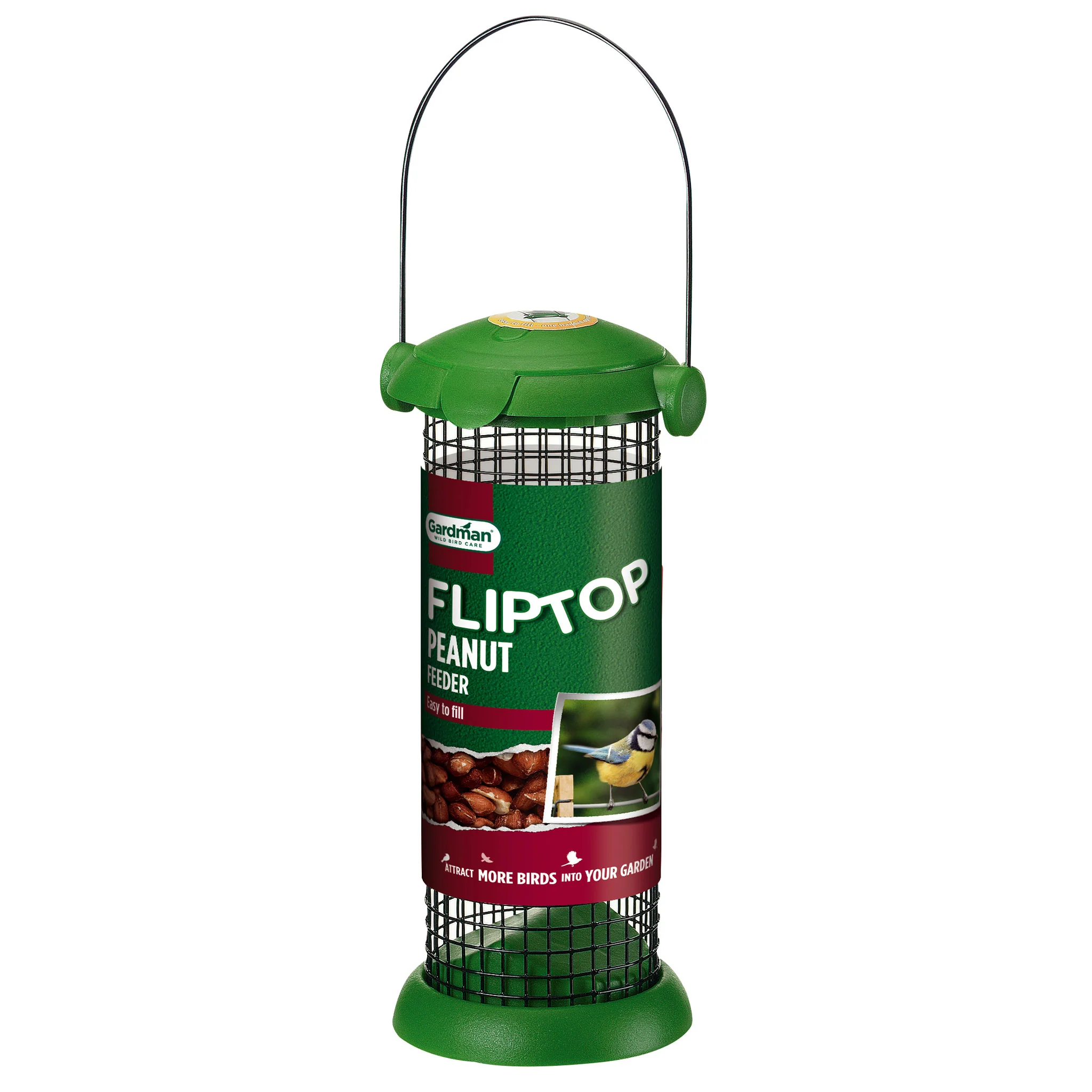 Gardman Flip Top Feeder Peanut - Image 2