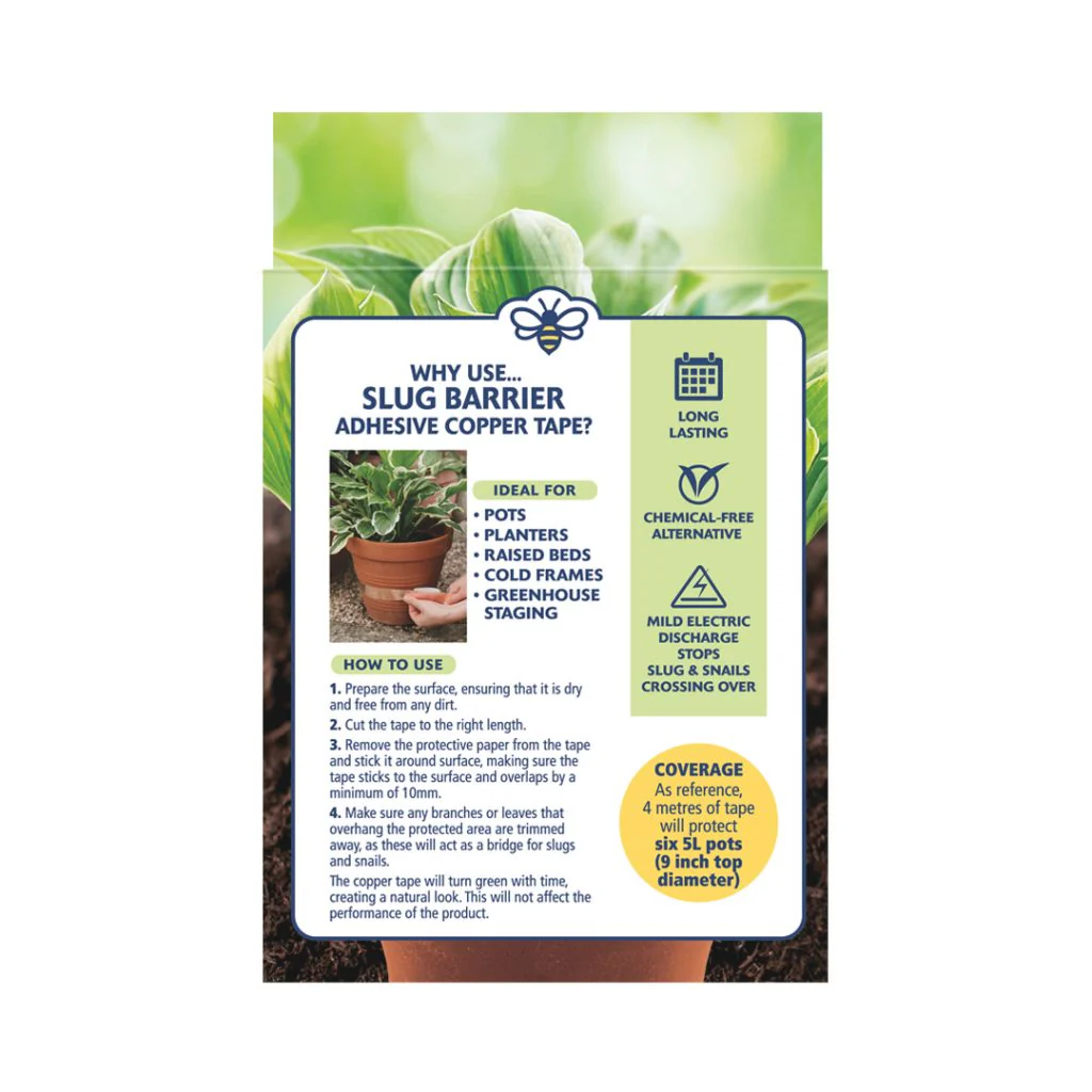 Growing Success Copper Band Slug & Snail Barrier Tape - Image 3