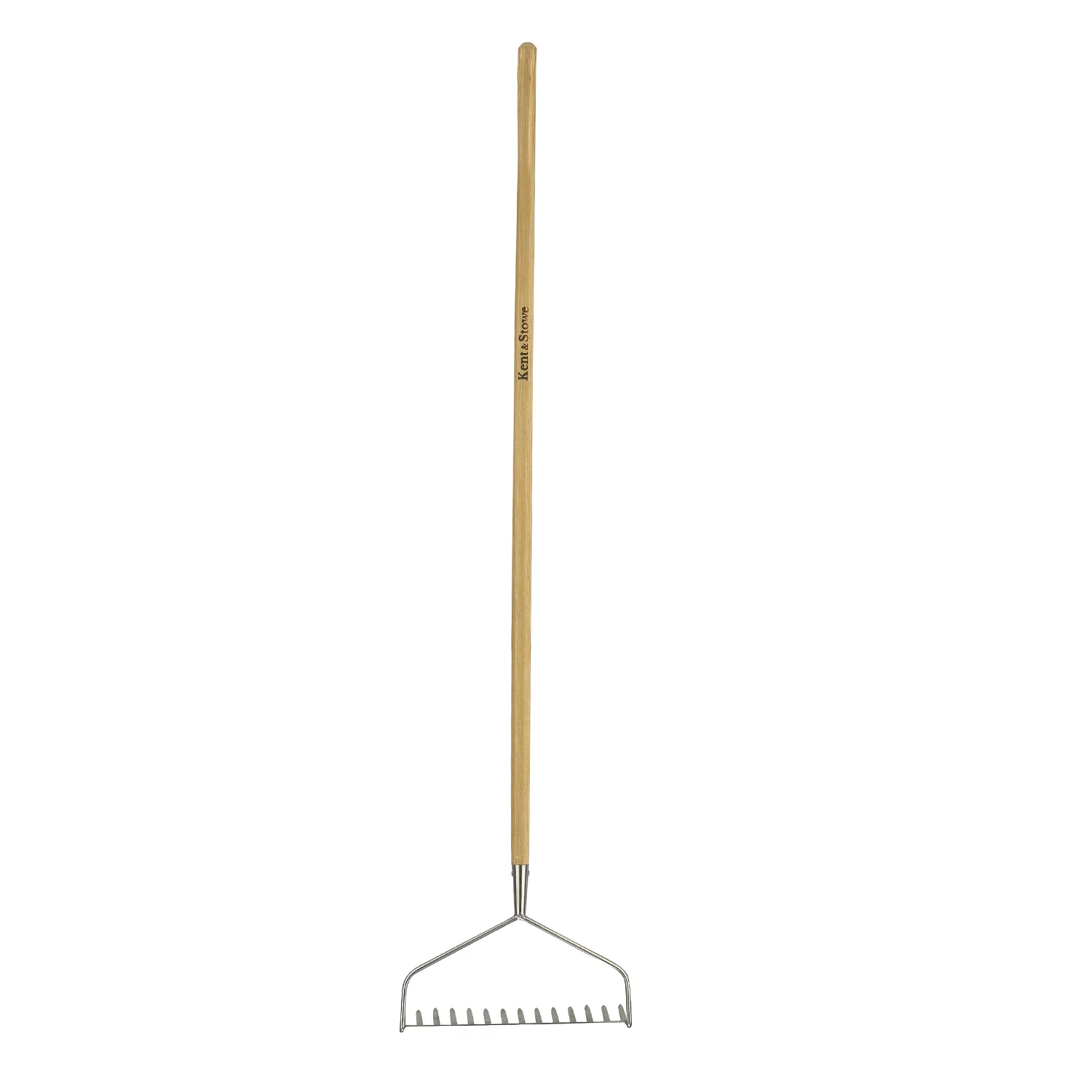 Kent & Stowe Stainless Steel Long Handled Soil Rake - Image 5