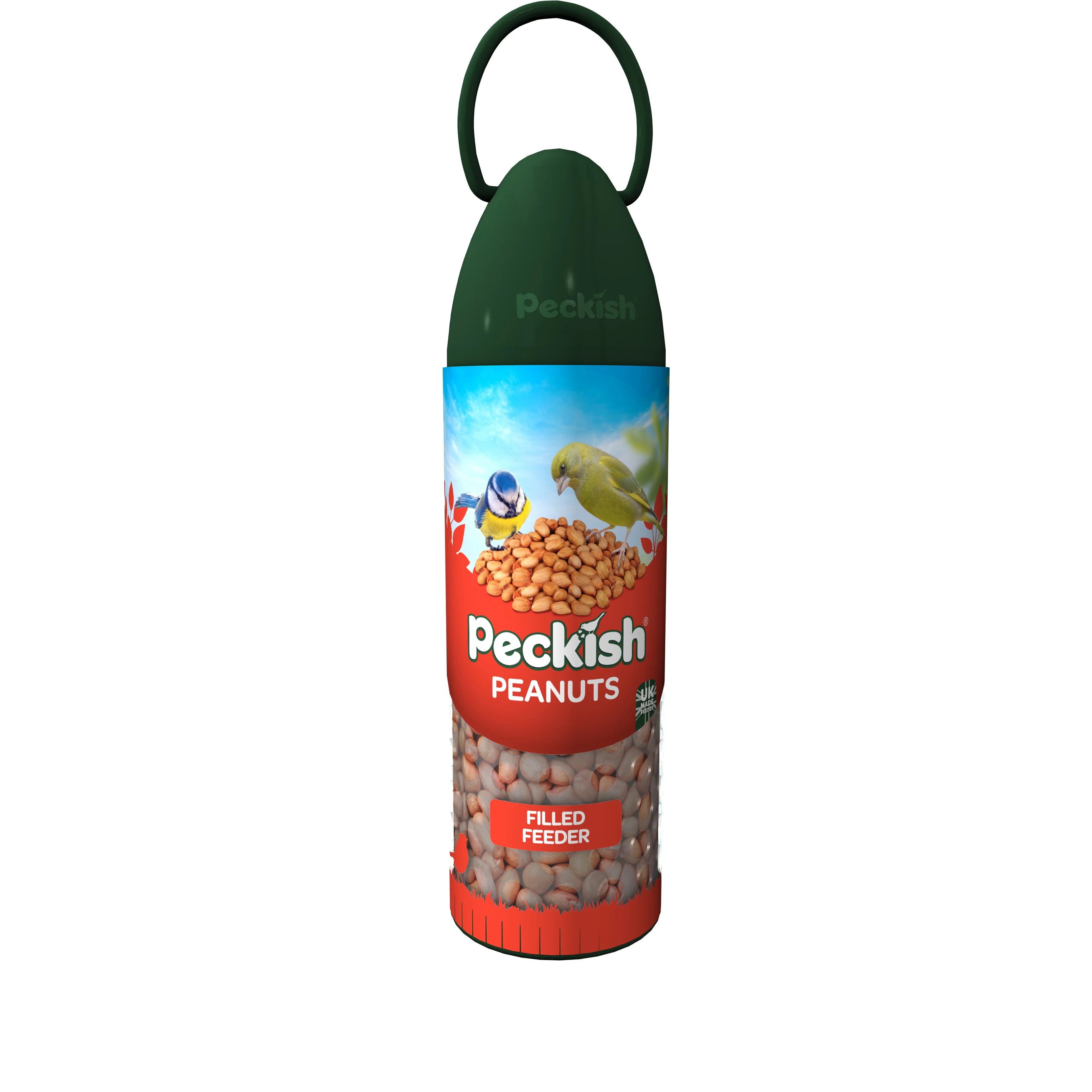 Peckish Peanuts Filled Feeder - Image 2