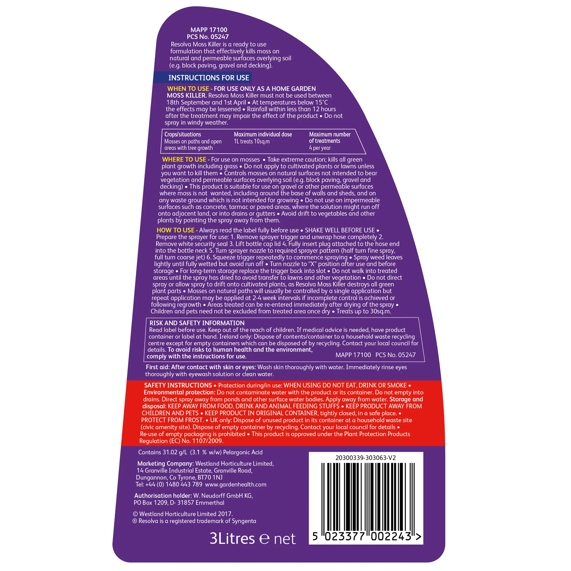 Resolva Moss Killer Spray - Image 6