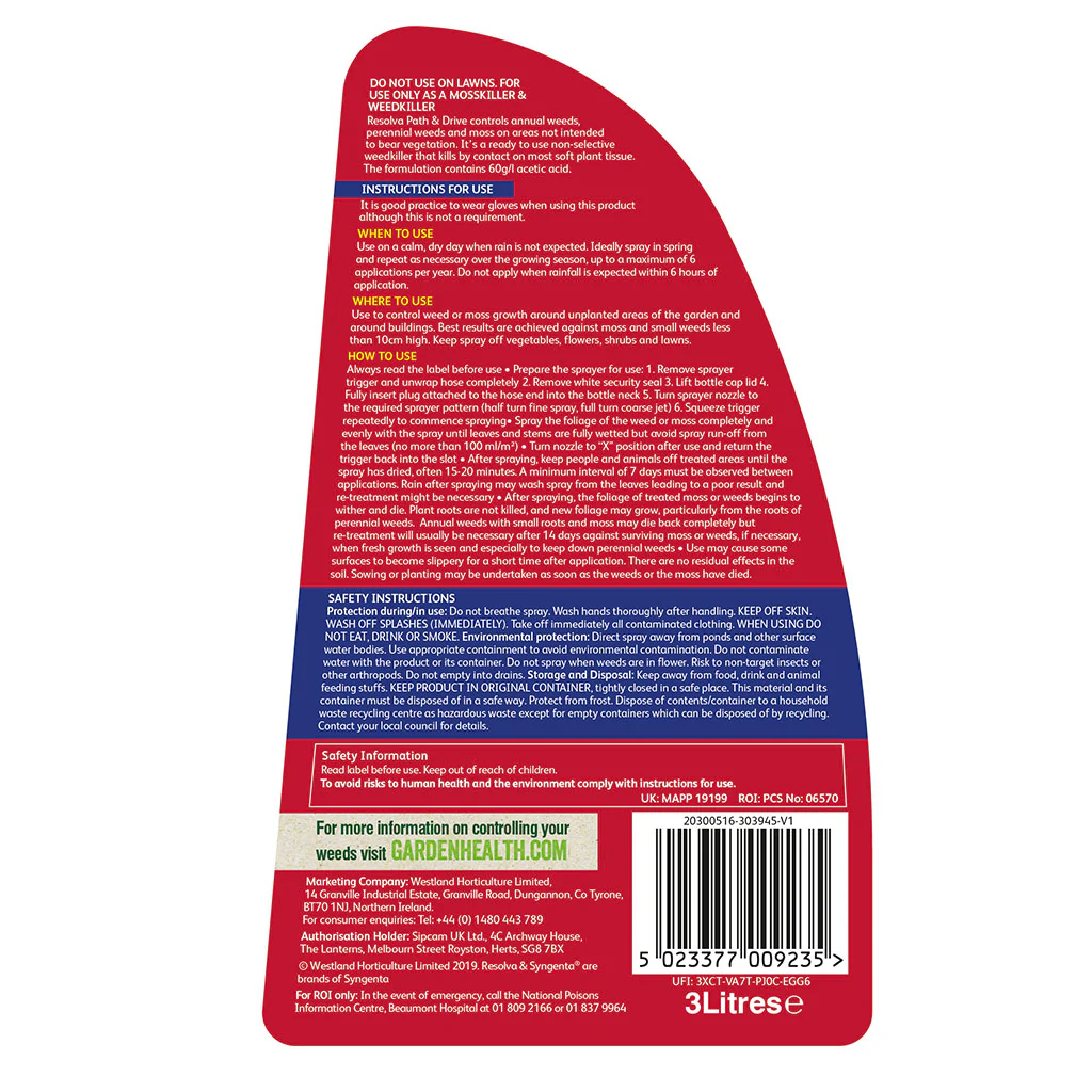Resolva Path & Drive Weedkiller - Image 9