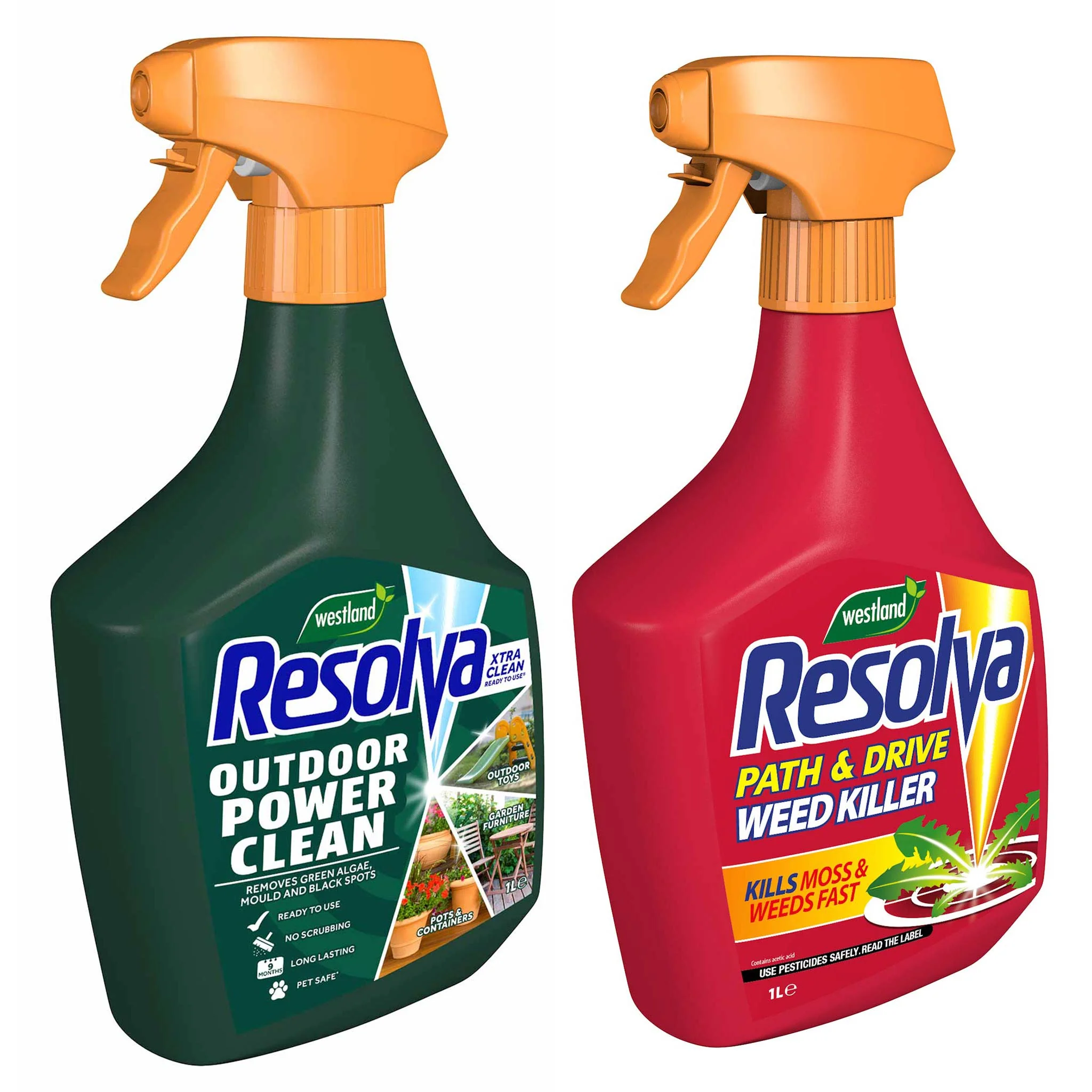 Resolva Xtra Clean and Path & Drive Weedkiller Bundle - Image 2
