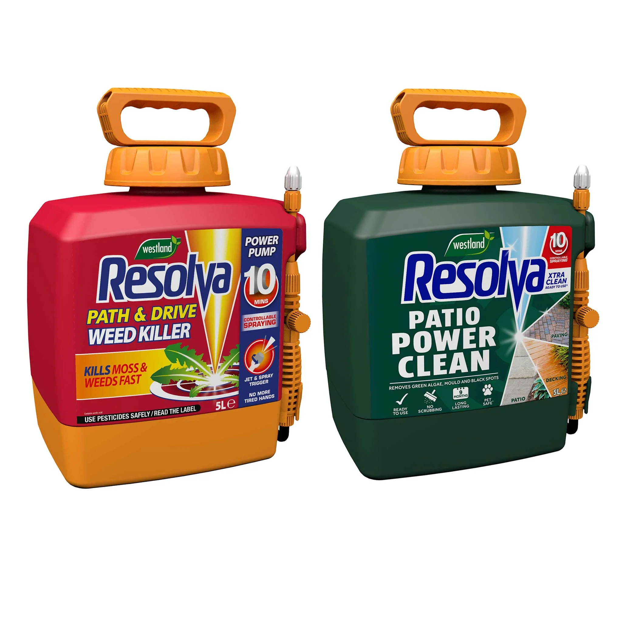 Resolva Xtra Clean and Path & Drive Weedkiller Bundle - Image 3