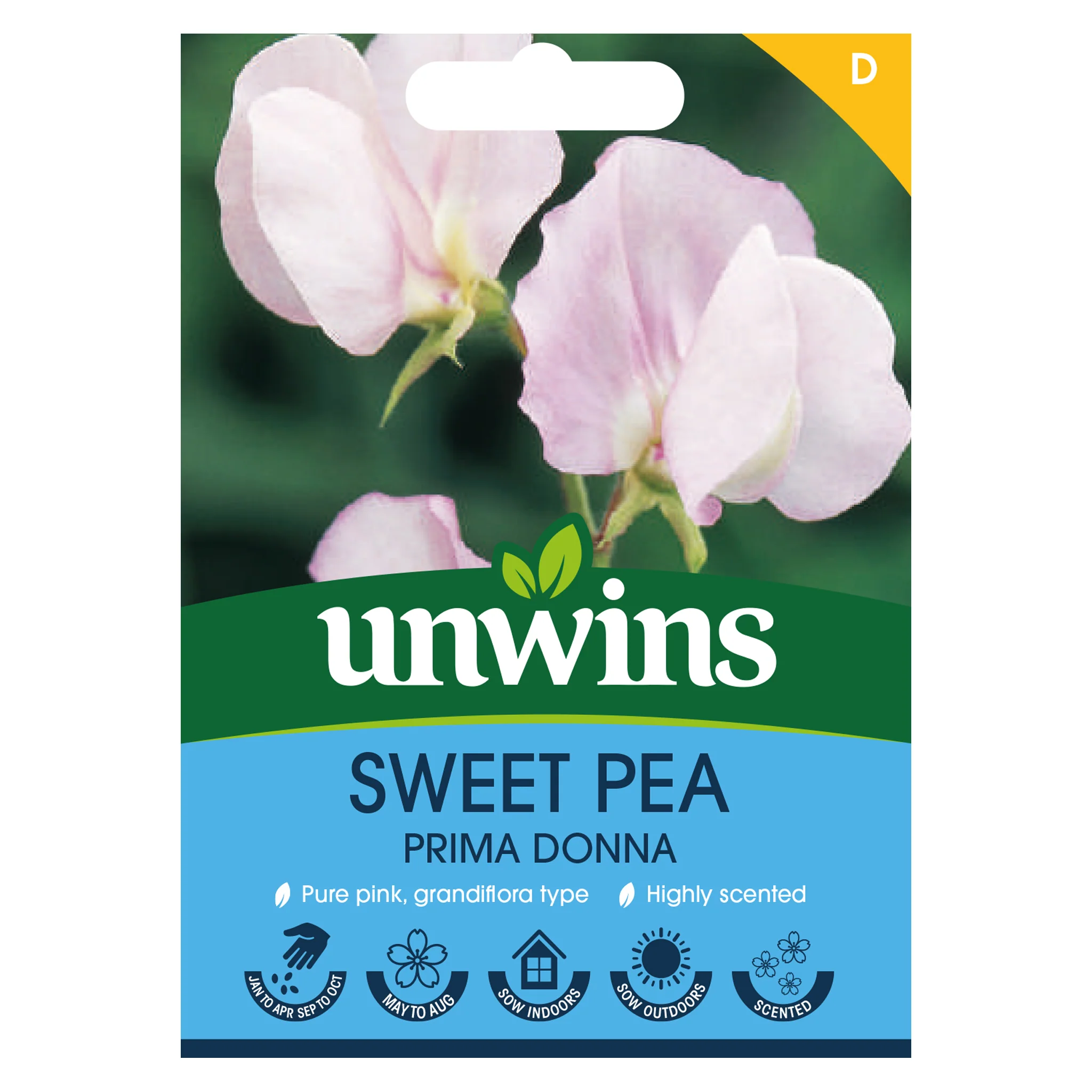 Sweet Pea Seeds 'Prima Donna' - Image 2