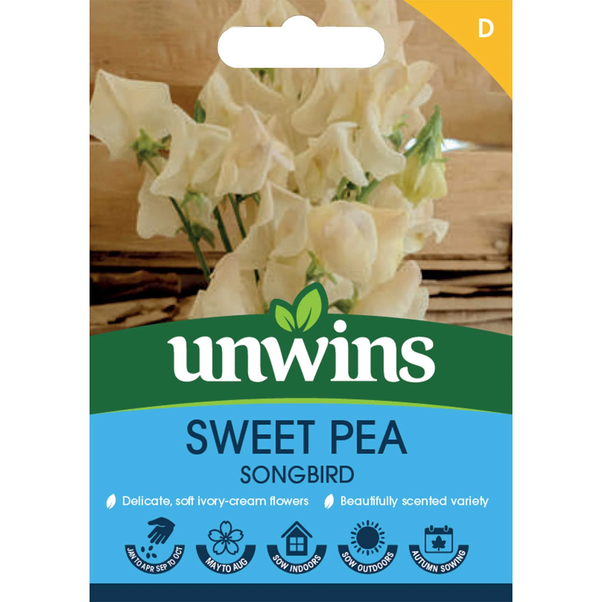 Sweet Pea Seeds 'Songbird' - Image 2