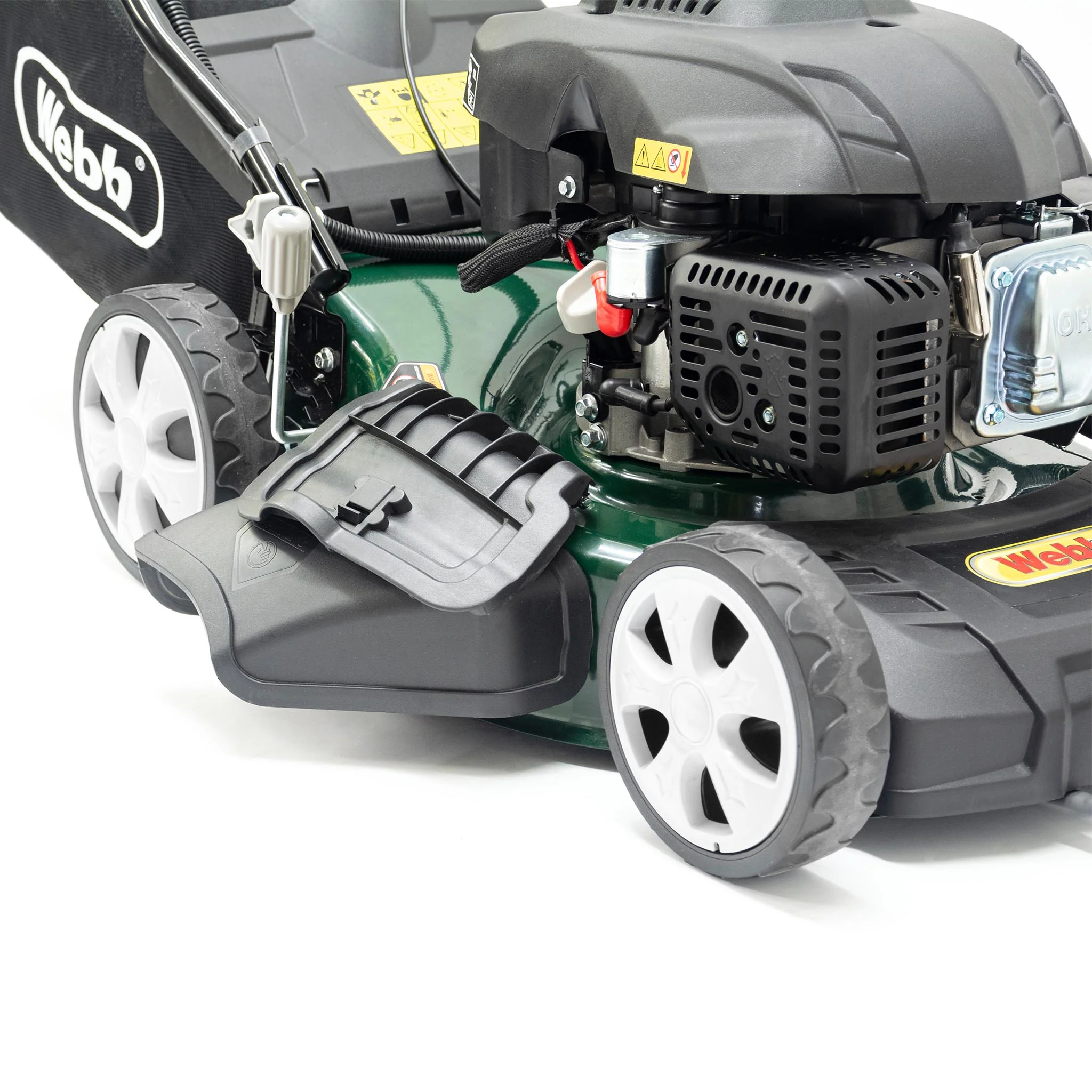 Webb Classic 46cm Self Prop Electric Start Petrol Rotary Mower - Image 6